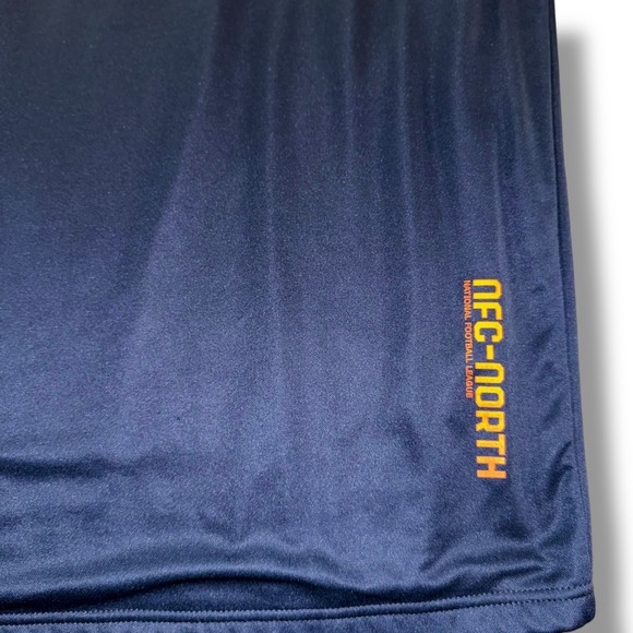 Chicago Bears NFL Vintage Quarter Zip Mens XL Reebok Pullover Authentic Sideline - Picture 9 of 9